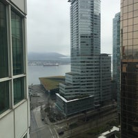 2/18/2017 tarihinde Kittyziyaretçi tarafından Vancouver Marriott Pinnacle Downtown Hotel'de çekilen fotoğraf