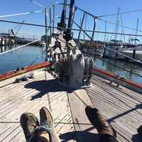 Photo taken at Dock F- San Francisco Sailing Company by Maggy T. on 10/18/2014
