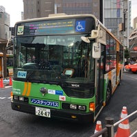 Photo taken at Kinshicho Sta. (South Exit) Bus Stop by タツナリ 　. on 12/3/2022