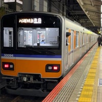 Photo taken at Asakadai Station (TJ13) by タツナリ 　. on 1/23/2024