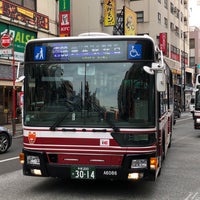 Photo taken at Kichijoji Sta. (South Exit) Bus Stop by タツナリ 　. on 2/19/2023