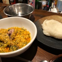 Photo taken at African Restaurant &amp;amp; Bar Esogie ( エソギエ ) by muto .. on 1/8/2022