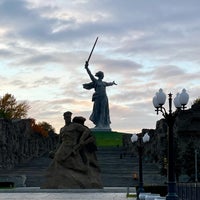 Photo taken at Mamayev Kurgan by Marina on 10/19/2021