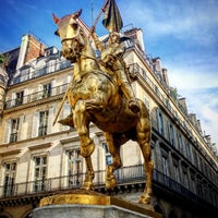Photo taken at Statue Équestre de Jeanne d&amp;#39;Arc by Hamad A. on 9/14/2016