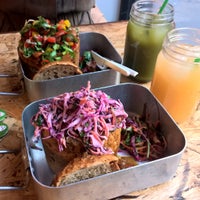 Photo taken at Bunnychow by Susan C. on 10/9/2015