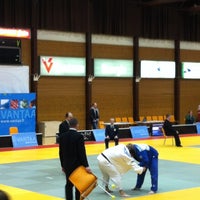 Photo taken at Trio Sport Center tatami by Sofia L. on 11/3/2012