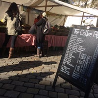 Photo taken at Schillermarkt Herrfurthplatz by David H. on 10/10/2015