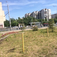 Photo taken at Остановка «Мусина» by Луиза К. on 6/17/2016