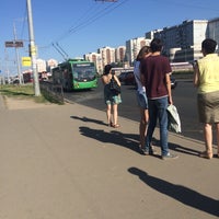 Photo taken at Остановка «Мусина» by Луиза К. on 5/29/2016