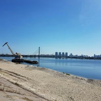 Photo taken at Пляже-причал АБЗ by Игорь N. on 7/11/2016