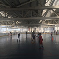 Photo taken at Brooklyn Bridge Park Skating Rink by Chirag P. on 9/11/2016