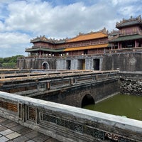 Photo taken at Ngọ Môn (Noon Gate) by Yuko N. on 5/15/2023