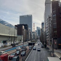 Photo taken at 銀東一歩道橋 by Yuko N. on 3/7/2022