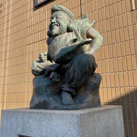 Photo taken at Ebisu Statue by Yuko N. on 12/16/2021