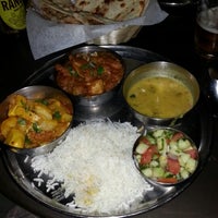 Photo taken at Dhaba Cuisine of India by Jeff H. on 7/6/2013