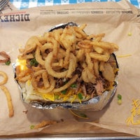 Photo taken at Dickey&amp;#39;s Barbecue Pit by Jennifer M. on 3/15/2014