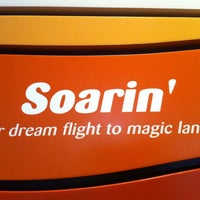 Photo taken at Soarin&amp;#39; by Xavier R. on 5/9/2013
