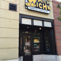 Photo taken at Which Wich? Superior Sandwiches by June on 5/9/2016