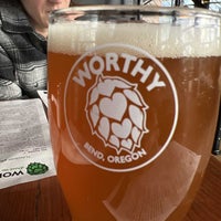 Photo taken at Worthy Brewing Company by Cameron C. on 6/17/2022