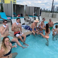 Photo taken at The Rooftop Pool @ The Brady by Matt D. on 6/15/2019