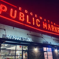 Photo taken at Edgewater Public Market by Matt D. on 1/18/2022