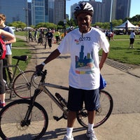 Photo taken at MB Financial Bike the Drive by Markell B. on 5/25/2014