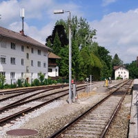 Photo taken at Bahnhof Tegernsee by Venky on 6/13/2021