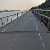 Photo taken at Hudson River Greenway - Upper West Side by Fred W. on 7/11/2023