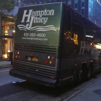 Photo taken at Hampton Jitney - E 40th St &amp;amp; 3 Ave by Fred W. on 7/26/2013