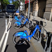 Photo taken at Citi Bike Station by Fred W. on 5/21/2019