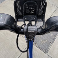 Photo taken at Citi Bike Station by Fred W. on 4/19/2019