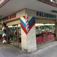 Photo taken at Peluquería Excelsior by David R. on 8/1/2015