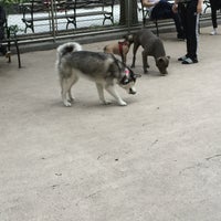 Photo taken at Battery Park Dog Run by Perry H. on 5/24/2016