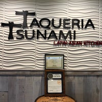 Photo taken at Taqueria Tsunami by Yoo Sun S. on 3/28/2019