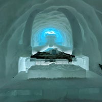 Photo taken at Icehotel by Alvar L. on 2/25/2022