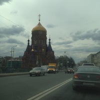 Photo taken at Гутуевский мост by Safe S. on 4/29/2013