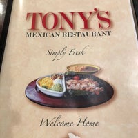 Photo taken at Tony&amp;#39;s Mexican Restaurant by Gregory on 1/1/2018