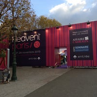 Photo taken at Heavent Paris 2013 by Baptiste B. on 11/27/2013