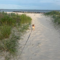 Photo taken at Cape Charles Beach by Allison B. on 7/6/2022