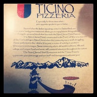 รูปภาพถ่ายที่ Ticino Pizzeria โดย Jason D. เมื่อ 11/2/2013