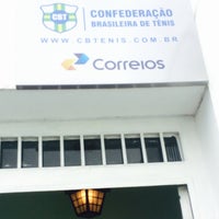 Photo taken at Confederação Brasileira de Tênis by Rubens L. on 6/13/2014