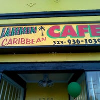 Photo taken at Wi Jammin Caribbean Restaurant by Sharon A. on 1/5/2013