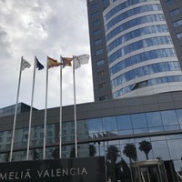 Photo taken at Melià Valencia by IngenieroDavid on 8/31/2017