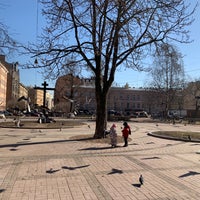 Photo taken at Площадь Кулибина by Catherine S. on 4/17/2019