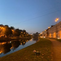 Photo taken at Набережная реки Пряжки by Catherine S. on 10/14/2021