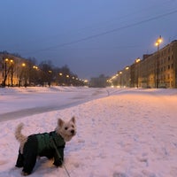 Photo taken at Набережная реки Пряжки by Catherine S. on 2/8/2022