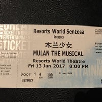 Photo taken at Resorts World Theatre by yhui L. on 1/13/2017