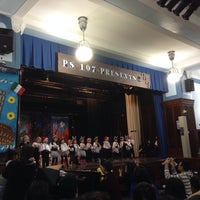 Photo taken at P.S. 107Q by James J. on 12/14/2013