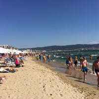 Photo taken at Sunny Beach by Arda M. on 8/27/2016