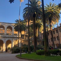 Photo taken at Giardino Storico di Palazzo Venezia by Katrina K. on 12/31/2019